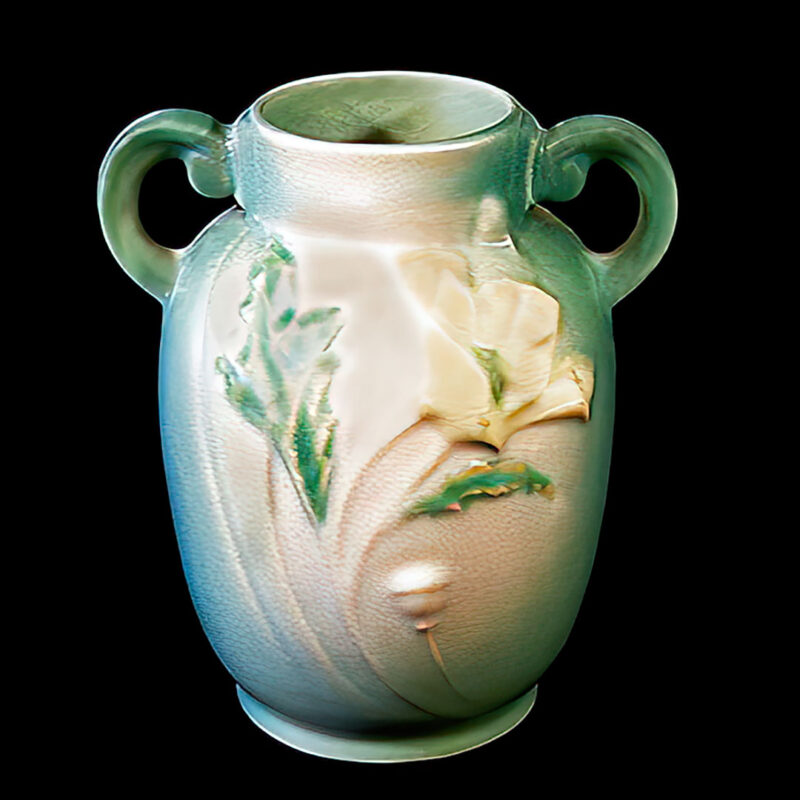 Roseville Pottery Poppy Vase, Roseville Pottery Company