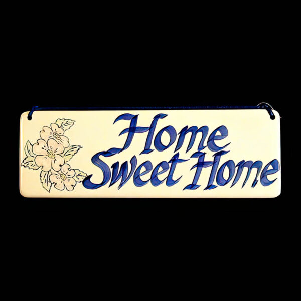 Home Sweet Home Pottery Plaque, Heart Land Studios, Fayetteville, AR