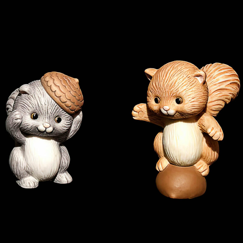 Best Buddies, Pottery Porcelain Squirrels, Avon, Source of fine Collectibles