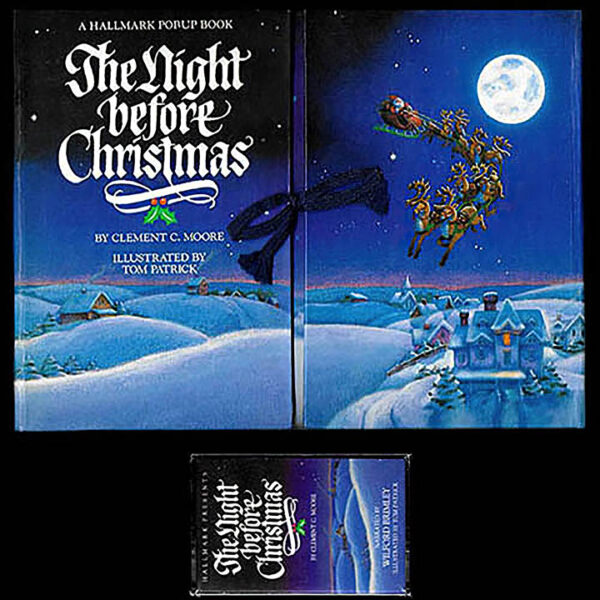 Night Before Christmas popup, Hallmark