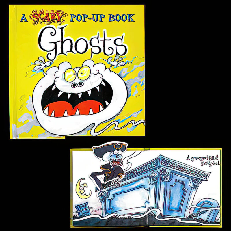 Pop-up Books, Ghost, Whats on Wheels, The Readers Digest Association, Simon and Schuster Publishing Company