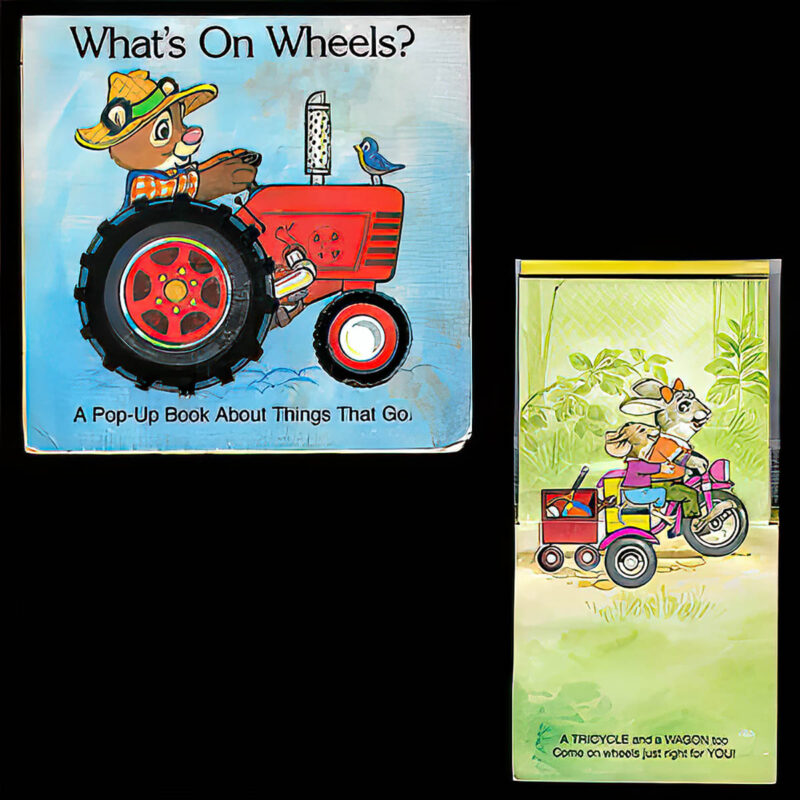 Pop-up Books, Ghost, Whats on Wheels, The Readers Digest Association, Simon and Schuster Publishing Company