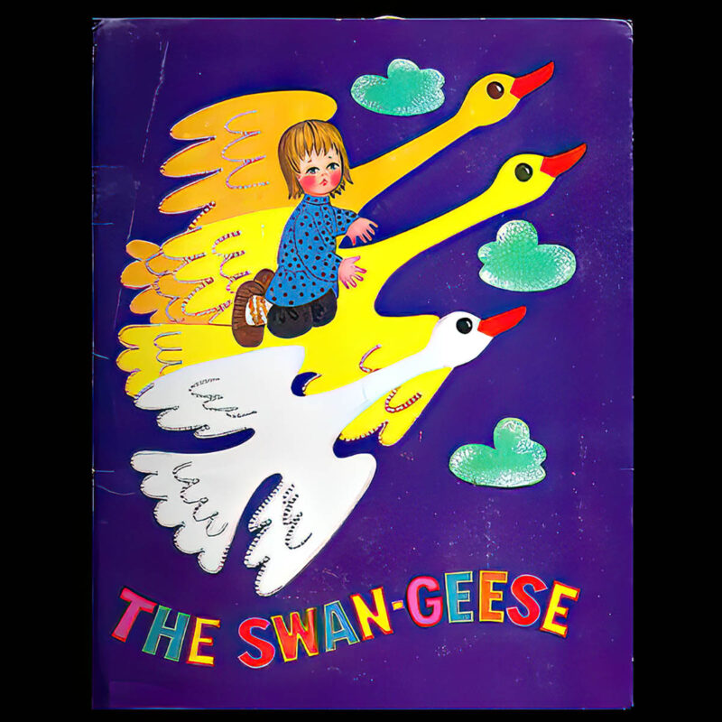 Pop-up Book, The Swan Geese A Russian Folk Tale, printed in USSR, Malysh, Moscow.