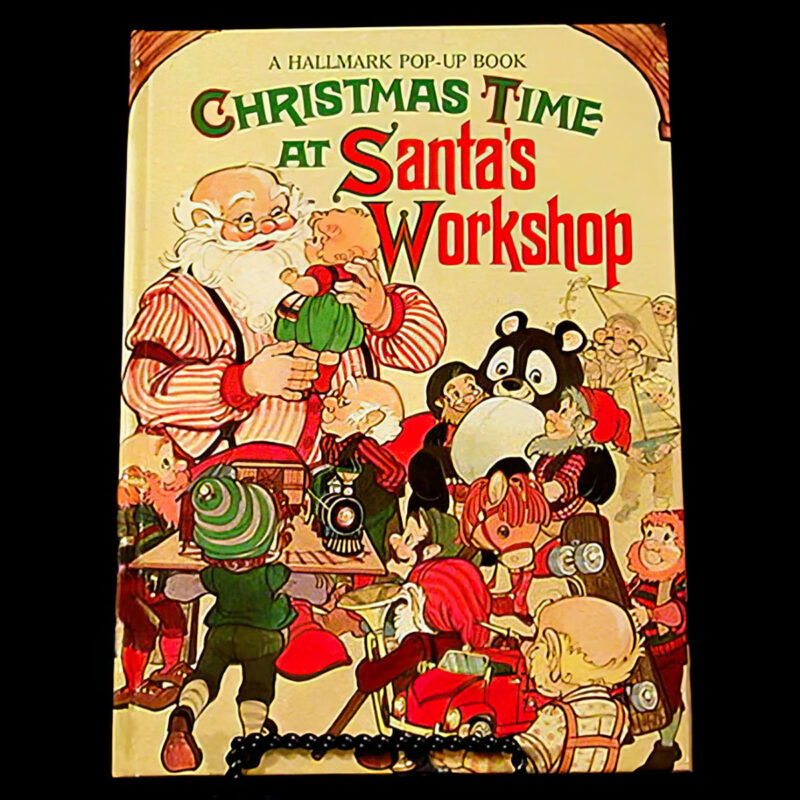 Popup Book, Christmas Time at Santa Workshop, Hallmark