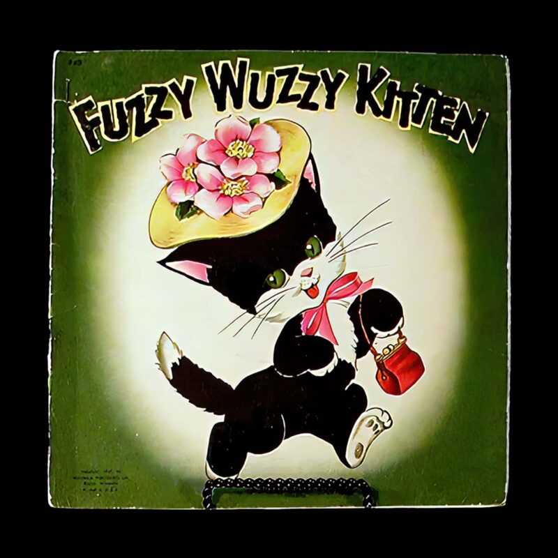 Children’s Book, Fuzzy Wuzzy Kitten, Saalfield Publishing Company