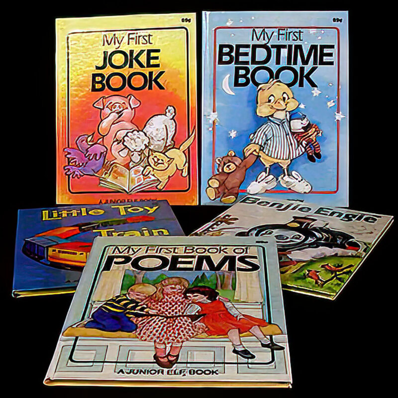 Children’s Books, Poems and Bedtime Stories, My First Book of Poems, My First Bedtime Book, My First Joke Book, Benjie Engie, Little Toy Train, Checkerboard Press Publishing Company