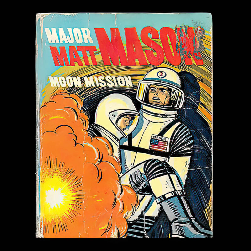 Major Matt Mason, Moon Mission, Western Publishing Company, George S Elrick