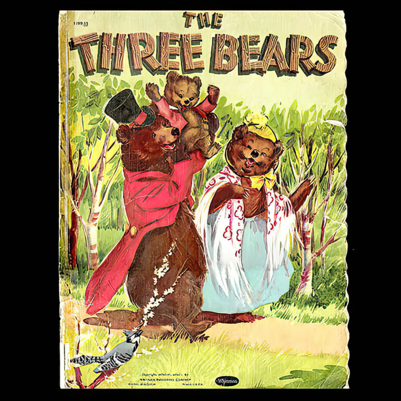 Childrens Book, The Three Bears, Whitman Publishing Company,