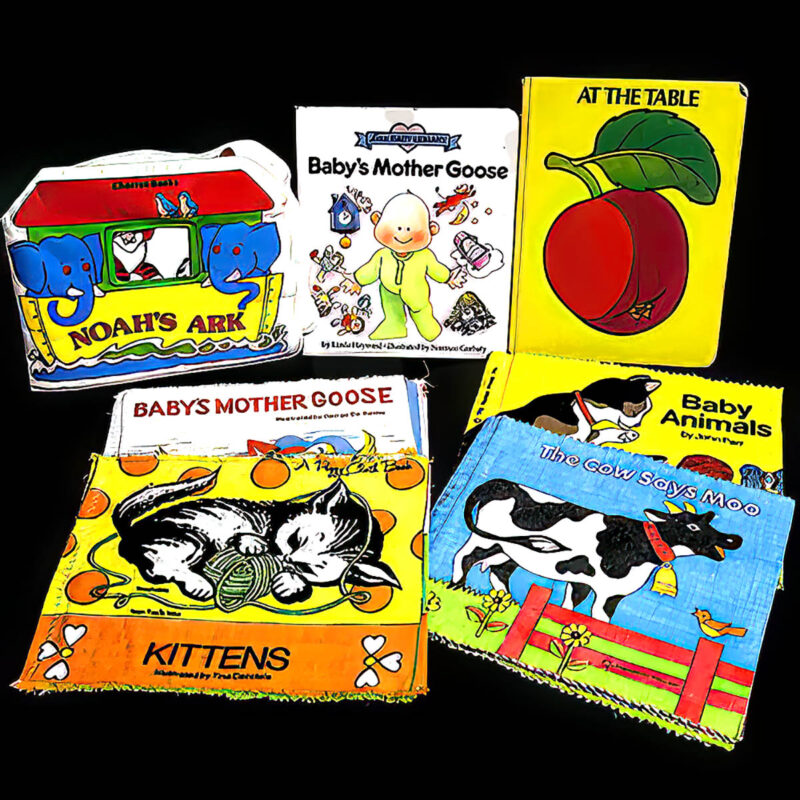 The Cow Says Moo, Baby Animals, Baby's Mother Goose, Kittens, Noah's Ark, At the table, Baby’s Mother Goose, Platt and Munk Publishing Company