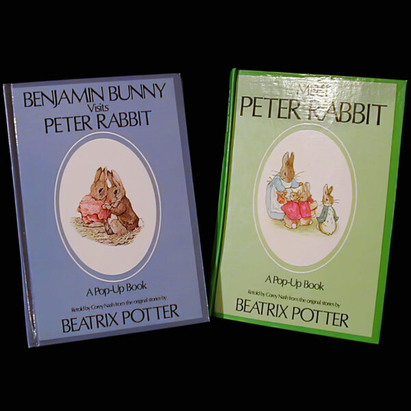 Pop--Up Books, Benjamin Bunny Visits Peter Rabbit, Meet Peter Rabbit, Allan Publishing Company