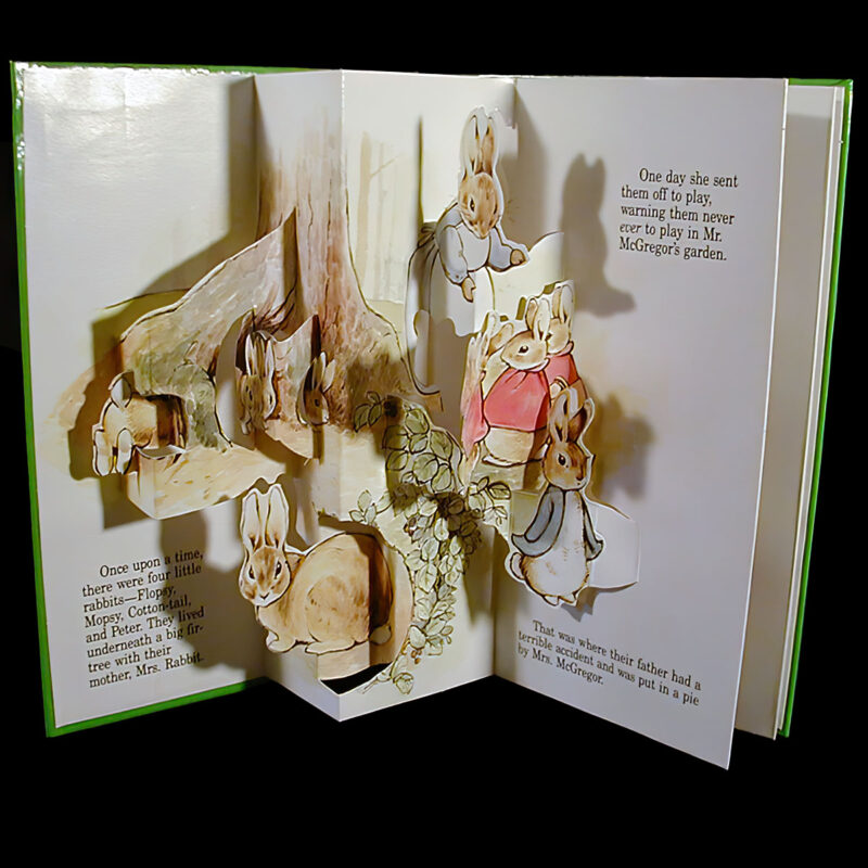 Pop-Up Books, Benjamin Bunny Visits Peter Rabbit, Meet Peter Rabbit, Allan Publishing Company