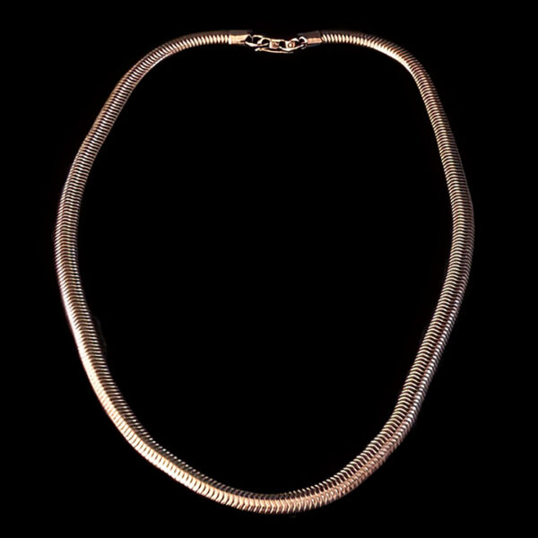 Gold Serpentine Antique Necklace