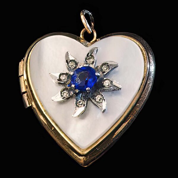 Antique Gold Locket Pendant