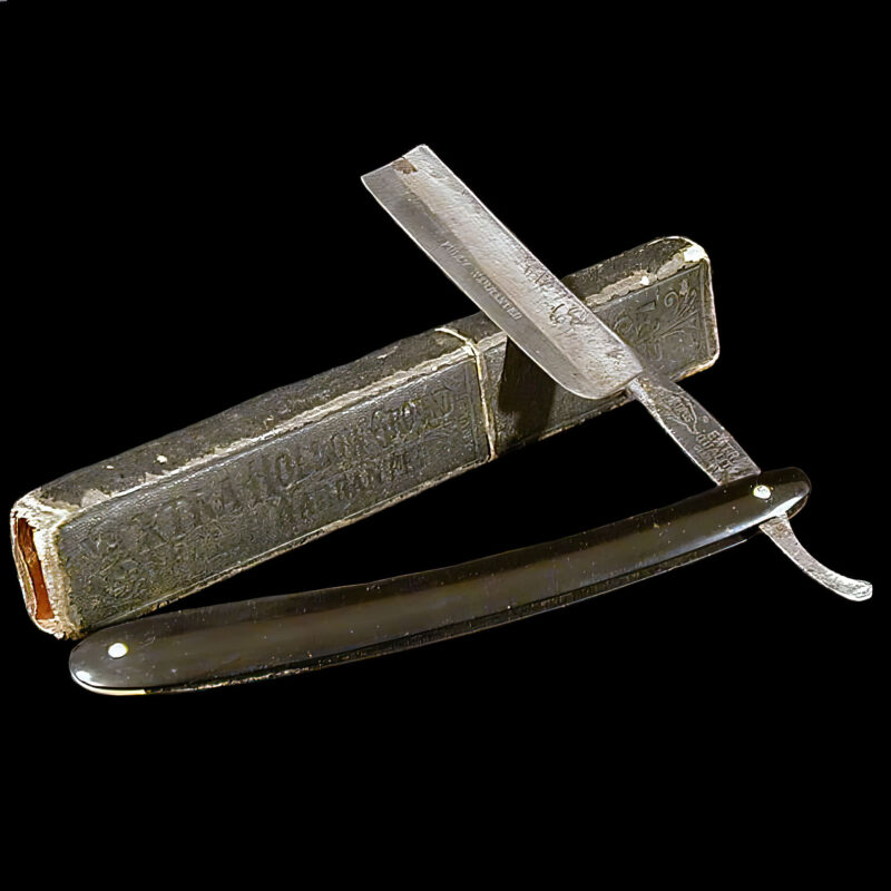 Razor: Straight Edge Razor with Box, Platipus, Germany