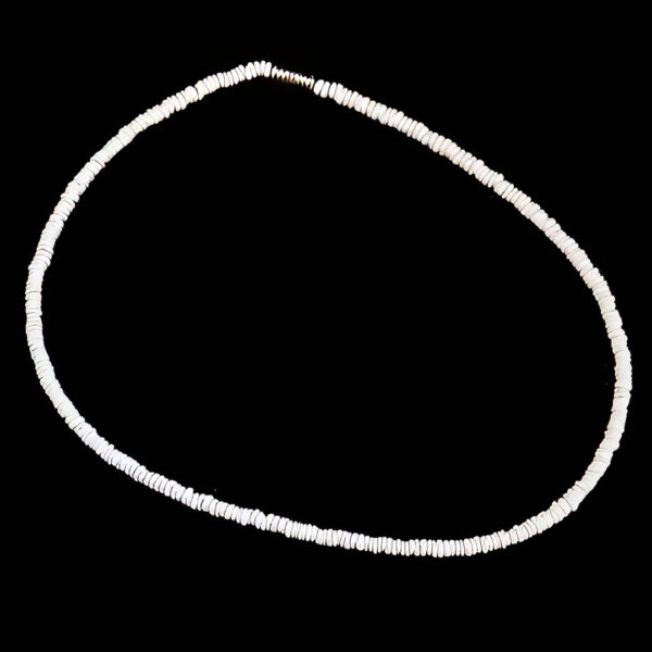 Puka Cut Shell Beaded Handcrafted Necklace from Hawaii