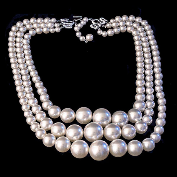 Antique Faux Pearl Necklace