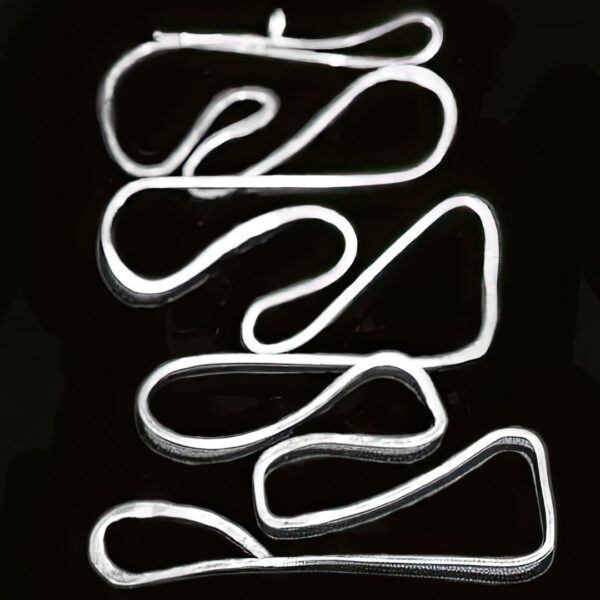 Sterling Silver Hammered Necklace