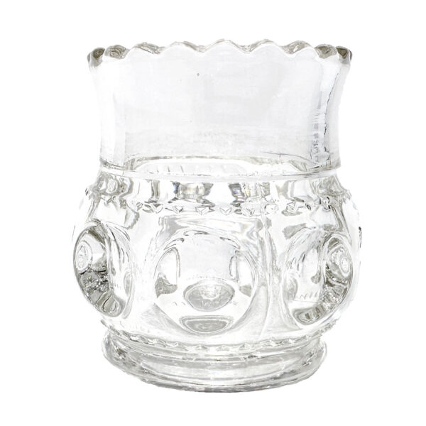 EAPG Kings Crown Toothpick Holder, Adams Glass Company