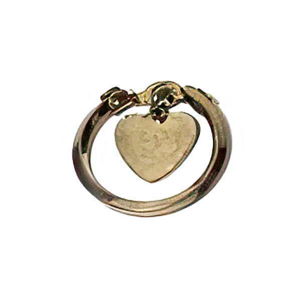 Vintage Gold Heart Pendant